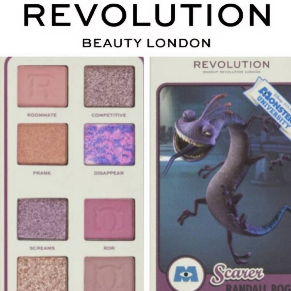 Revolution Beauty X Monster’s University Scarer Randall Boggs Palette